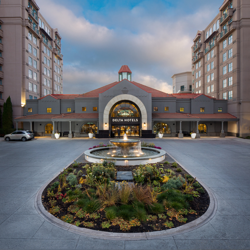 The Delta Grand Hotel Okanagan, accommodation for the Environmental Flows Conference, 2026.