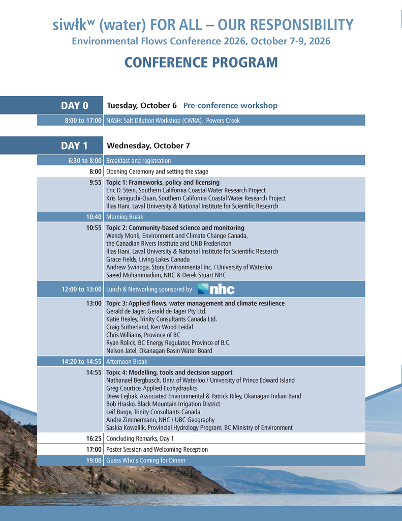 282430 OkanaganBasinWaterBoard ConferenceProgram web Page